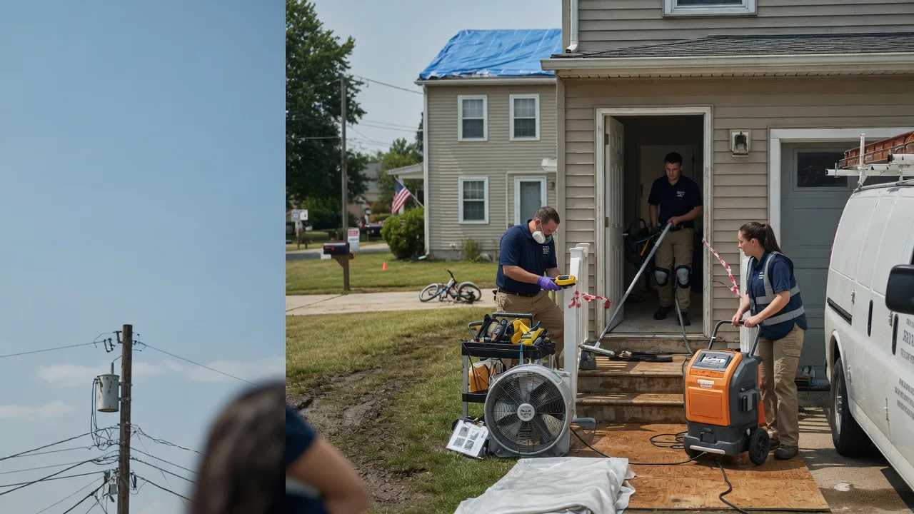 Water Damage Repair in Walkerville, MI near me